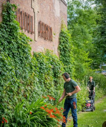 bedrijfstuin onderhouden