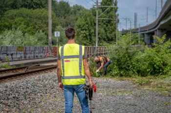 veilig werken langs het spoor groenonderhoud