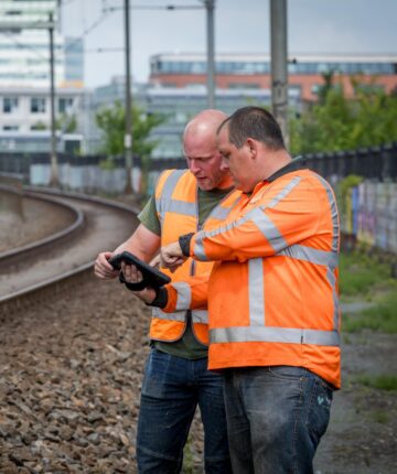 veilig werken langs het spoor verheij