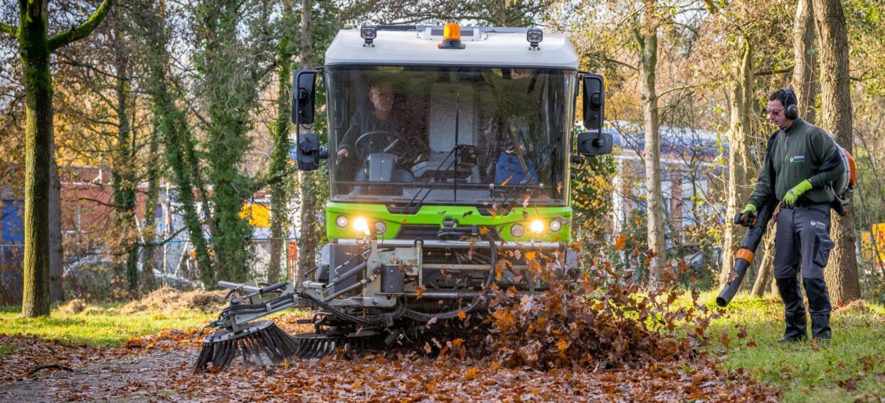 Winterwerk groenvoorziener Verheij, bladruimen